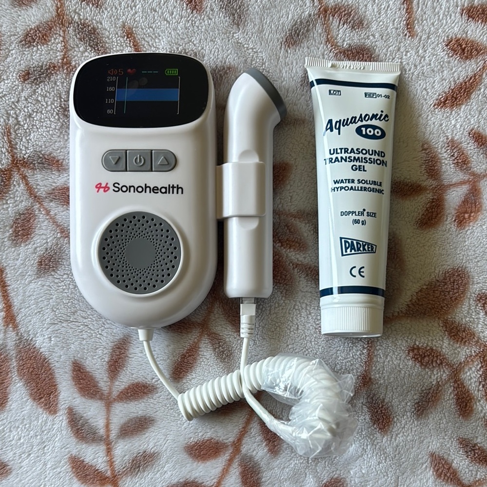 Sonohealth baby Doppler with Gel